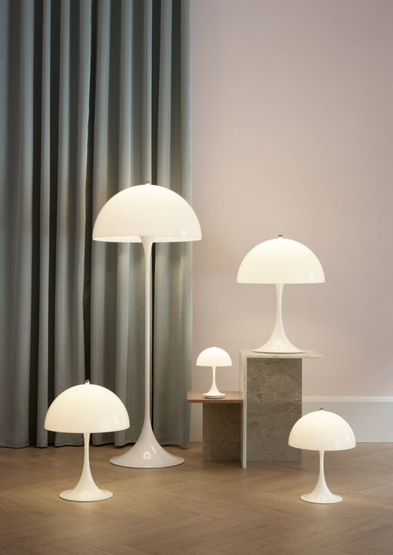 Louis Poulsen - Panthella 400 Bordslampa - Vit Opal Akryl