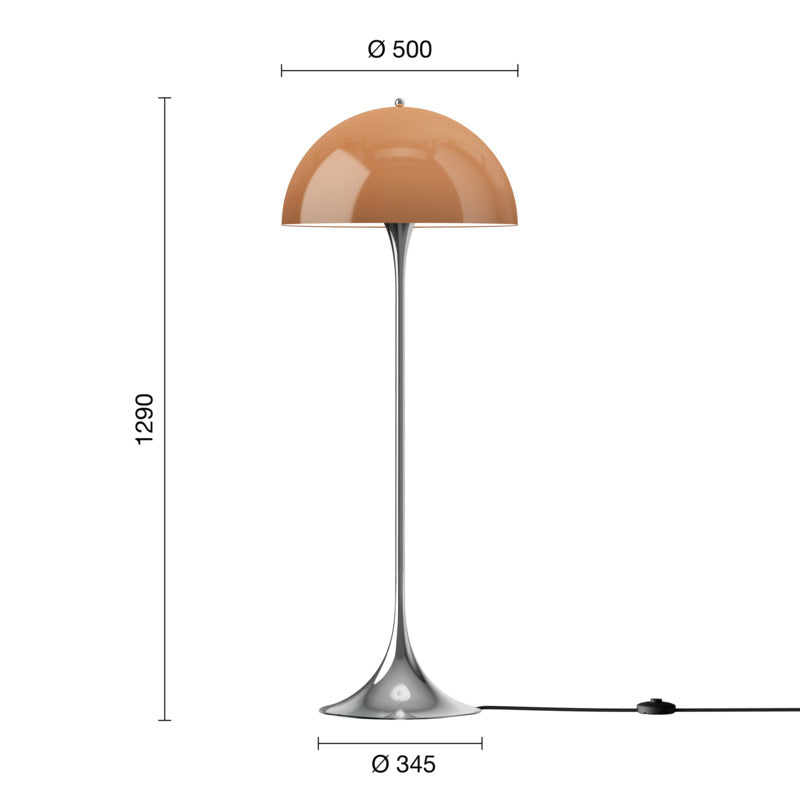 Louis Poulsen Panthella Gulvlampe Ø500