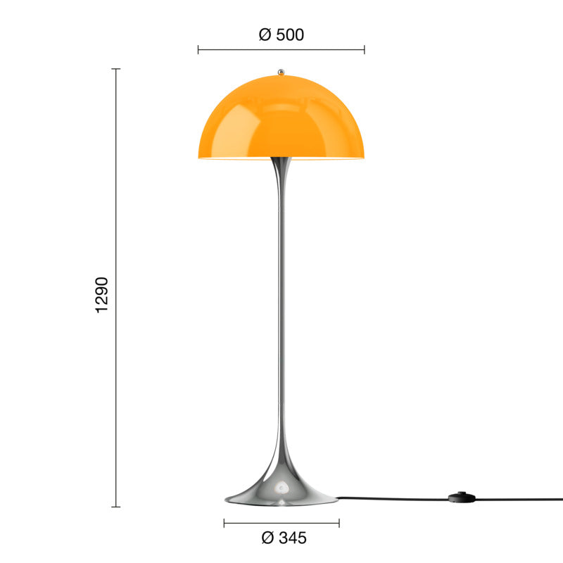 Louis Poulsen Panthella Gulvlampe Ø500
