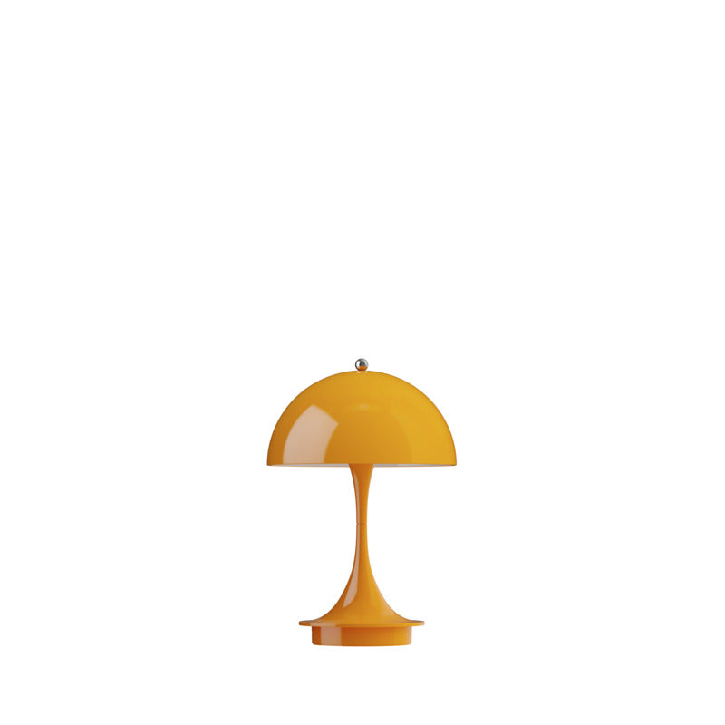 Orange bordlampe Louis Poulsen Panthella v3