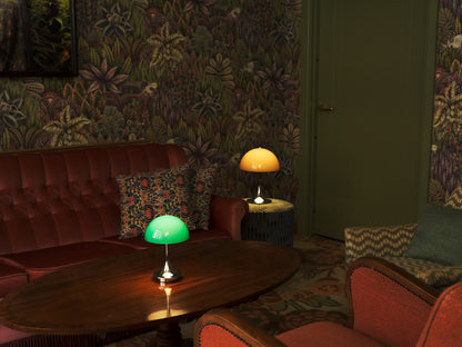 Louis Poulsen Panthella 160 Portable Lampe Original Opal Orange