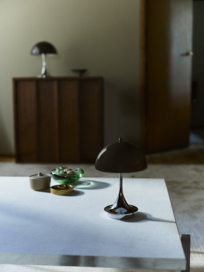 Louis Poulsen Panthella 160 Portable Lampe Original Opal Brown