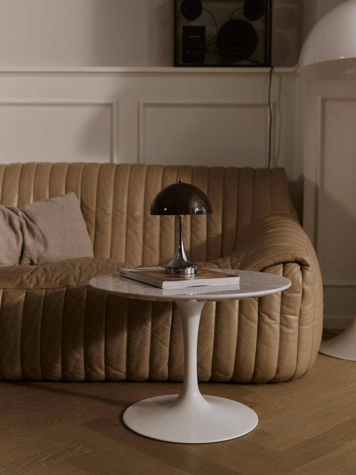 Louis Poulsen Panthella 160 Portable Lampe Original Opal Brown