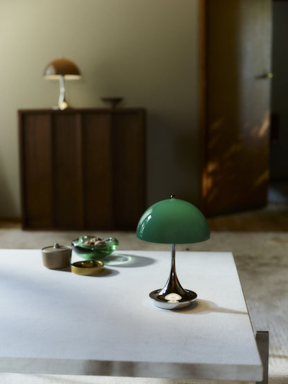 Louis Poulsen Panthella 160 Portable Lampe Original Opal Green