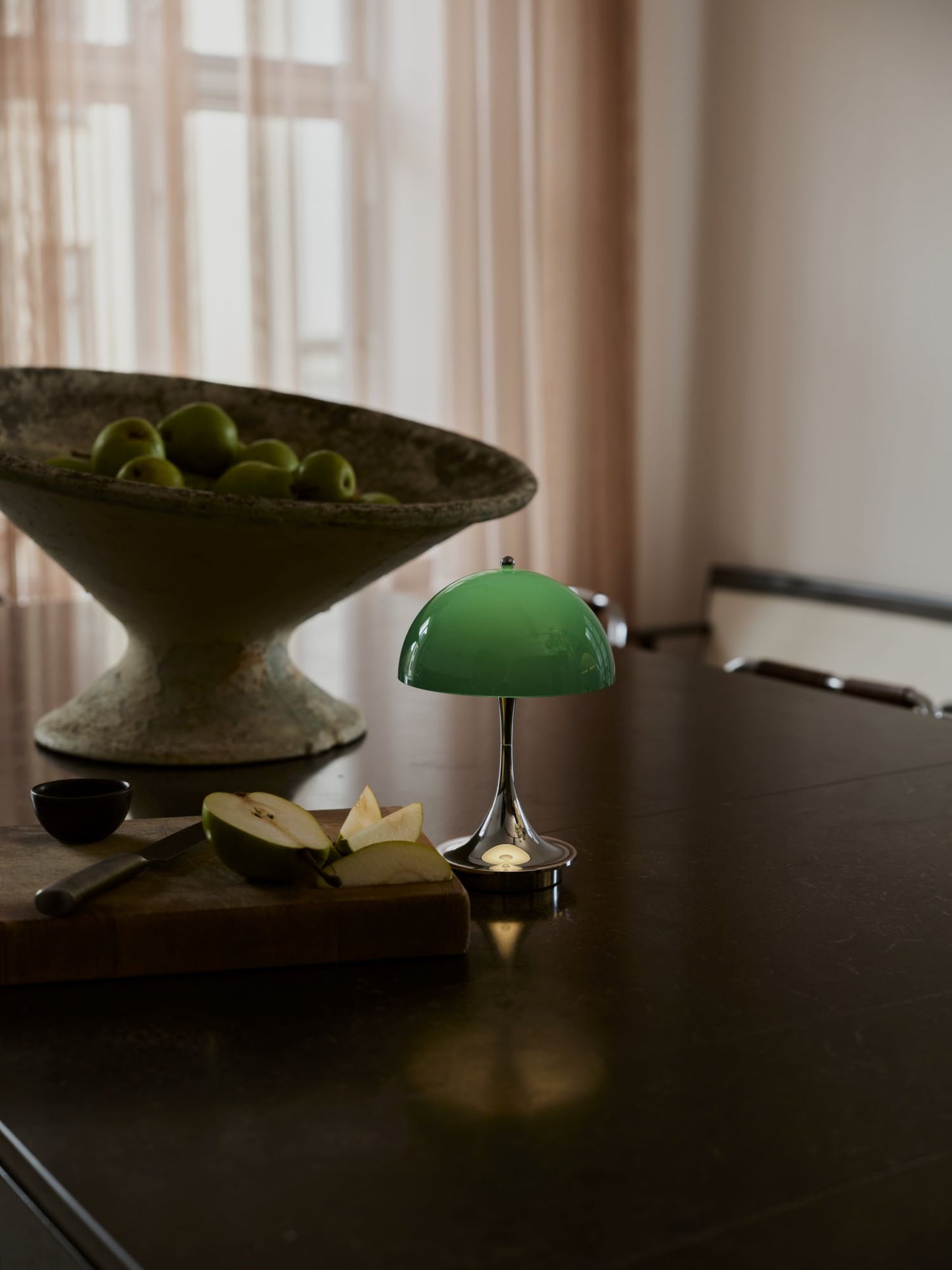 Louis Poulsen Panthella 160 Portable Lampe Original Opal Green