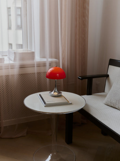 Louis Poulsen Panthella 160 Portable Lampe Original Opal Red