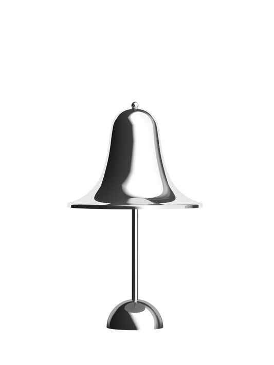 Verpan Pantop Genopladelig Bordlampe - Krom