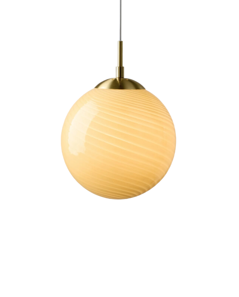 Halo Design Candy Ball Pendel Ø20 - Creme