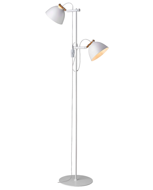 Halo Design Århus Gulvlampe 2 Lampehoveder - Hvid
