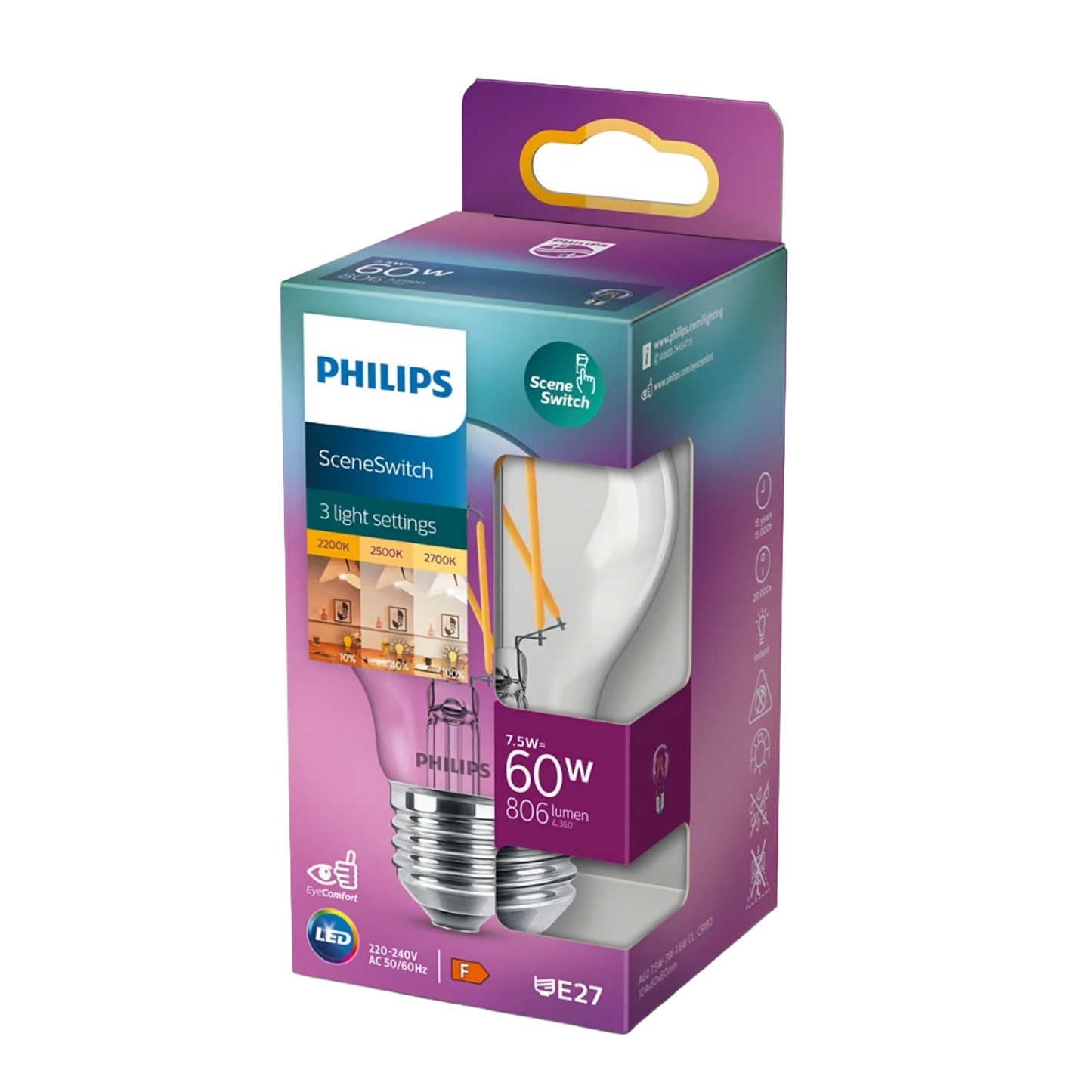 Philips - SceneSwitch - 60W - E27 - redo