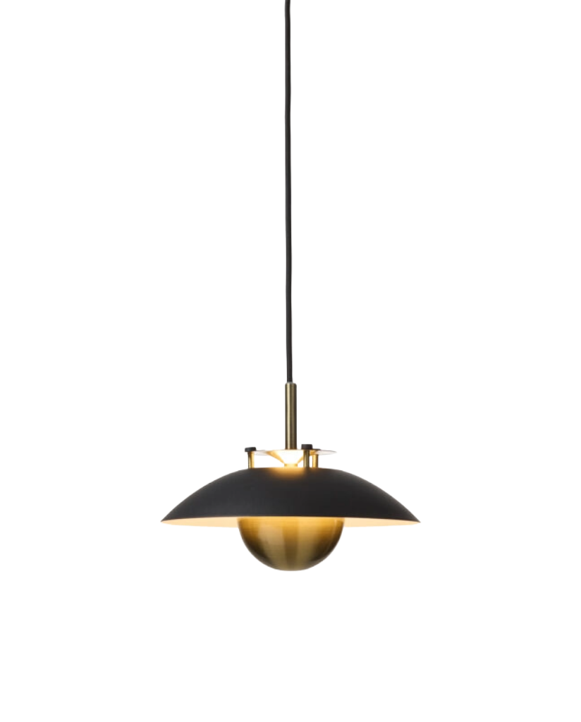 Halo Design Stepp Pendel Ø24 - Sort-Antik