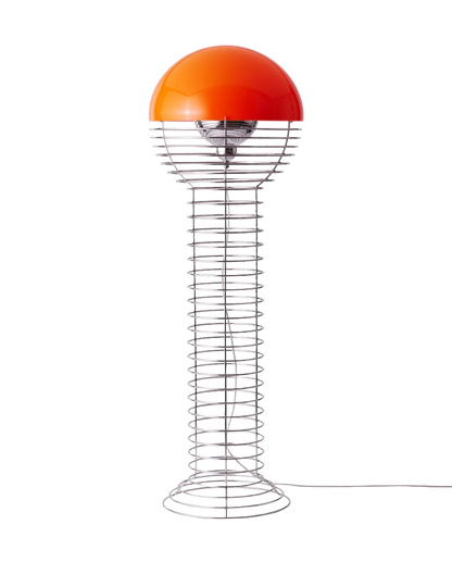 Verpan Wire gulvlampe - Orange