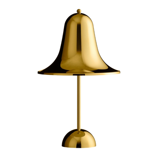 Verpan Pantop portable bordlampe - blank messing