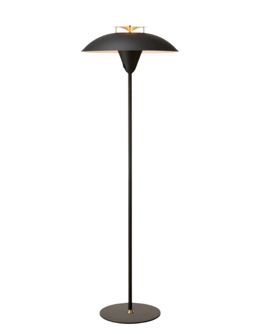 Halo Design Stepp Gulvlampe - Sort/Antik