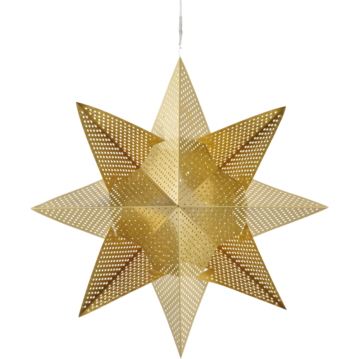 Lene stjärna Ø33 Guld