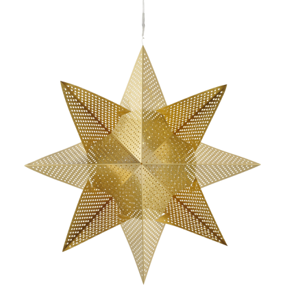 Lene stjärna Ø33 Guld