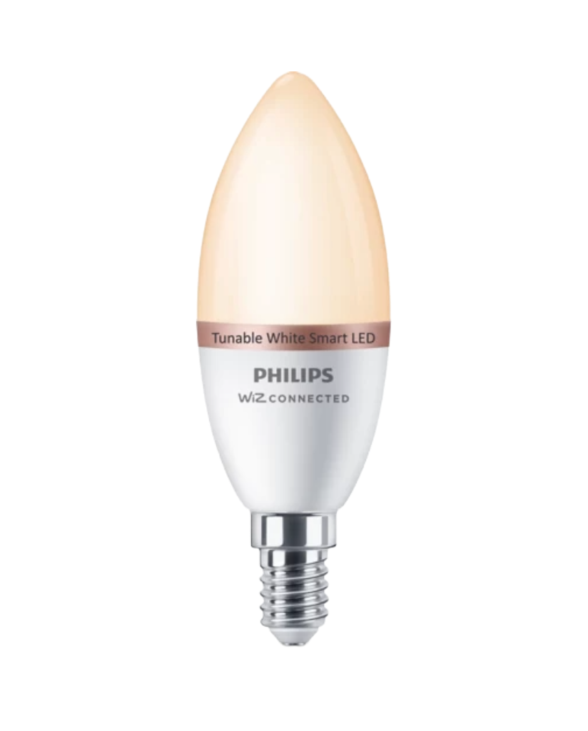 C37 Kerte justerbar Philips smart LED E14 40W