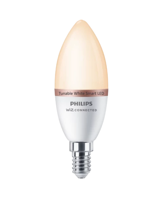 C37 Kerte justerbar Philips smart LED E14 40W