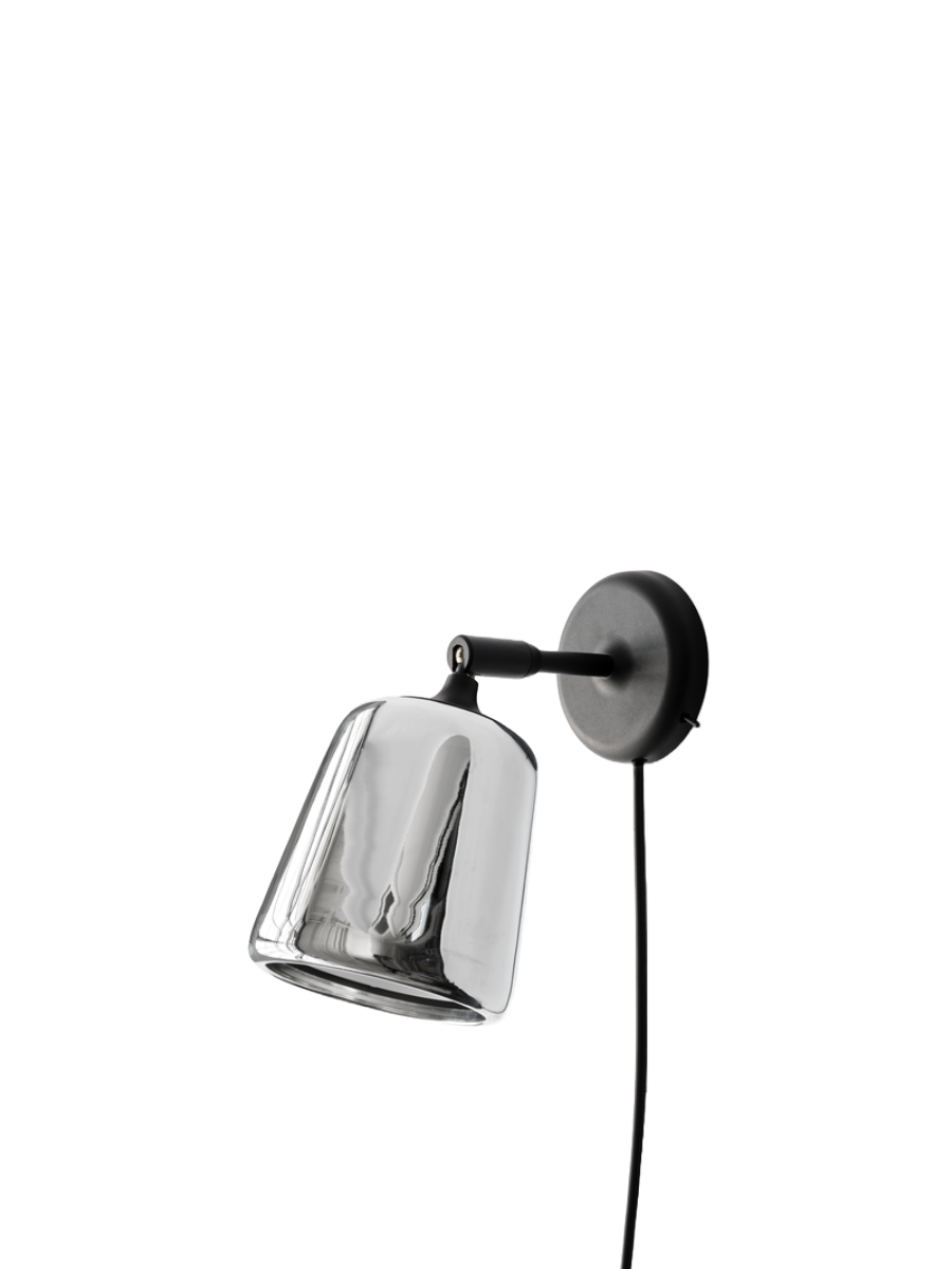 New Works Material Wall Lamp - Stainless Steel