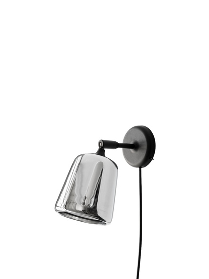 New Works Material Wall Lamp - Stainless Steel