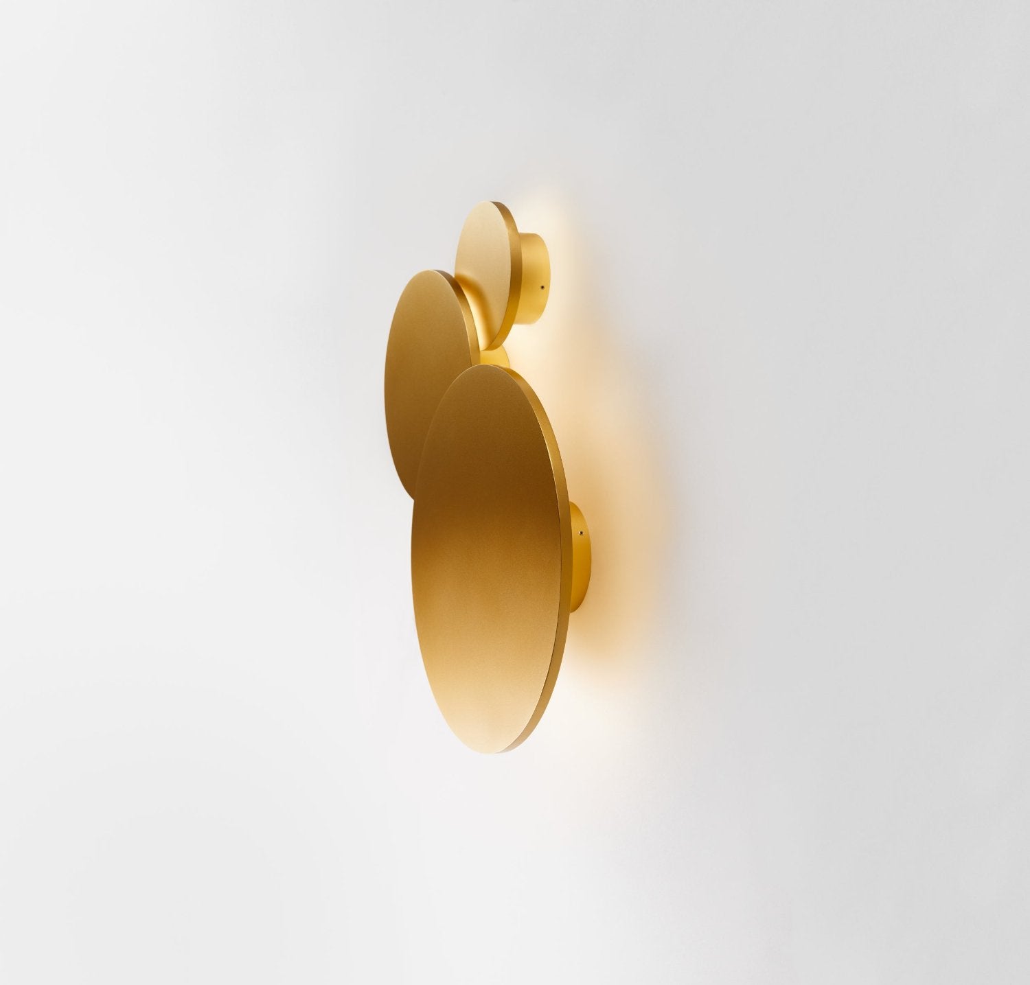 Guld lampe light point