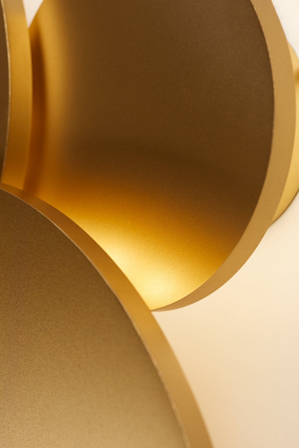 Guld væglampe light point soho 
