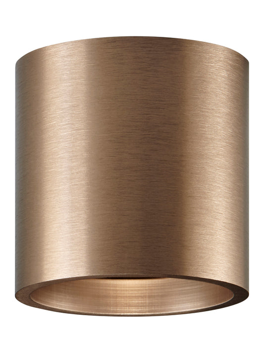 Ljuspunkt - Solo 1 Rund Taklampa - Rosegold