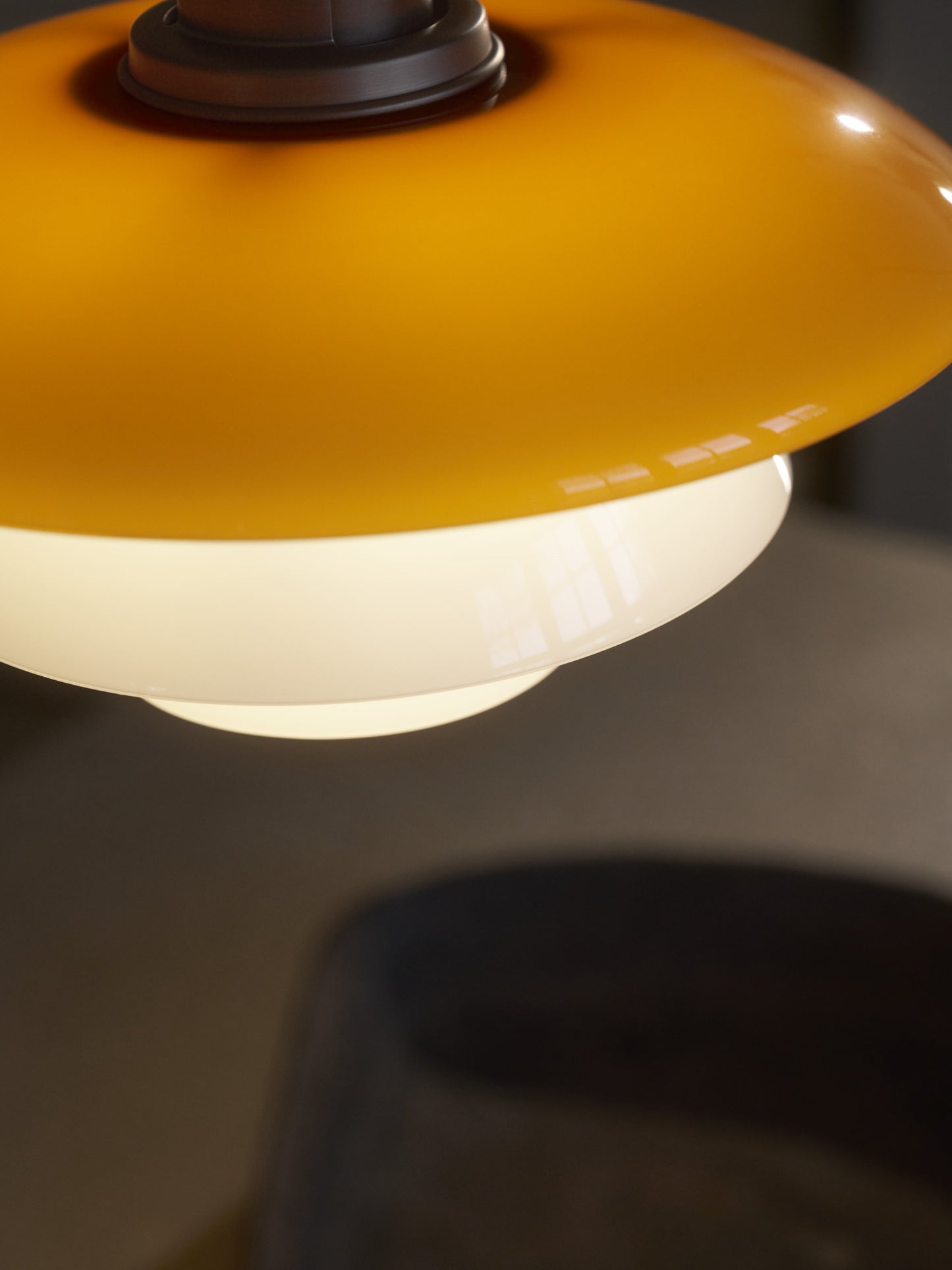 Louis Poulsen PH 3/3 Pendel Centenary Edition Amber/Opal White
