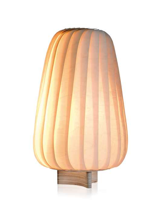 Tom Rossau ST906 bordlampe 23x31cm, Naturlig Birk