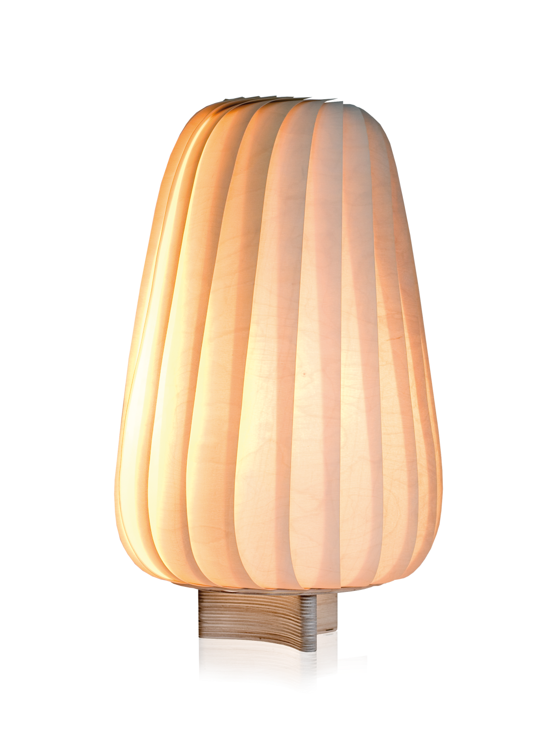 Tom Rossau ST906 bordlampe 25x47cm, Naturlig Birk