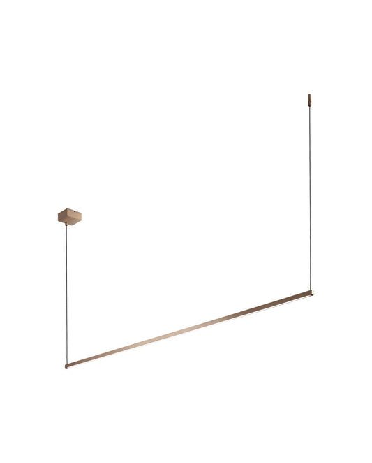 Rosegold lampe light point stripe s2000