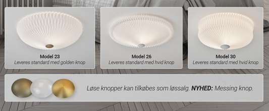 Le Klint Løs Knop - Messing