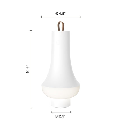 Louis Poulsen Tomoshi portable bordlampe - Hvid