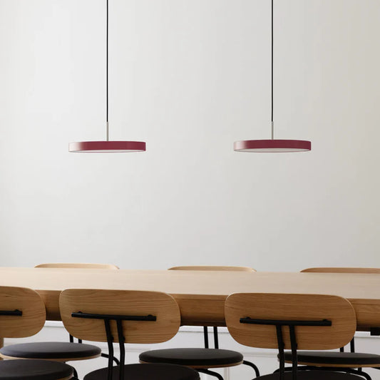 Umage Asteria Plus Mini Pearl - Rubin rød/Ståltop