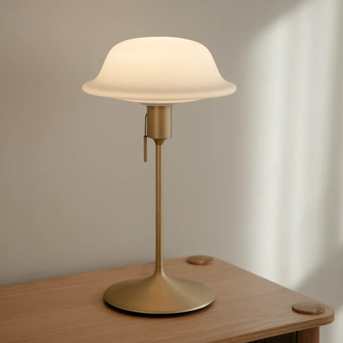 Messing lampe umage santé table