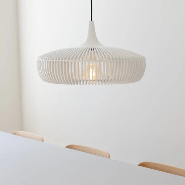 Hvid eg lampe umage clava dine wood