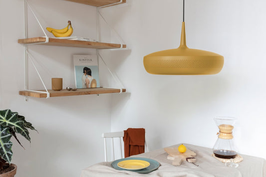 gul lampe umage clava dine 
