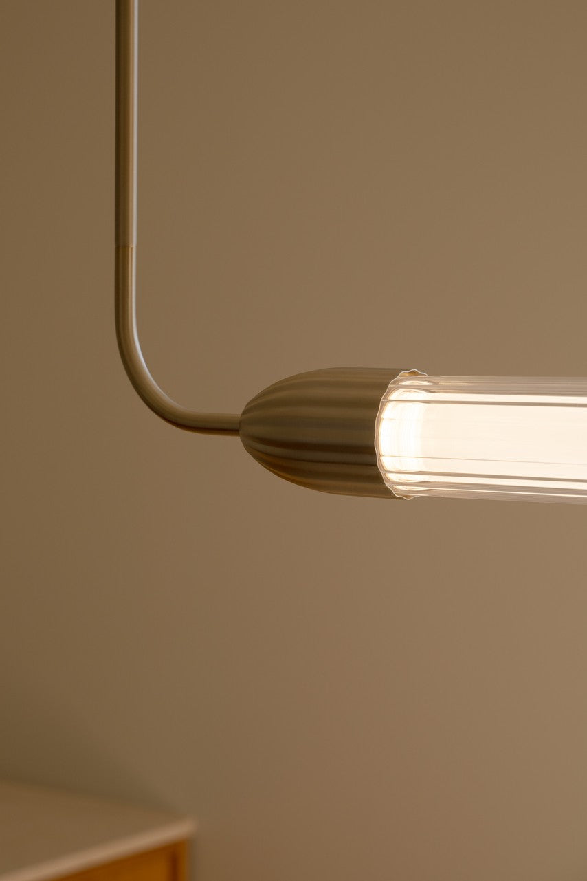 Umage Lemon Squeeze Linear pendant - messing