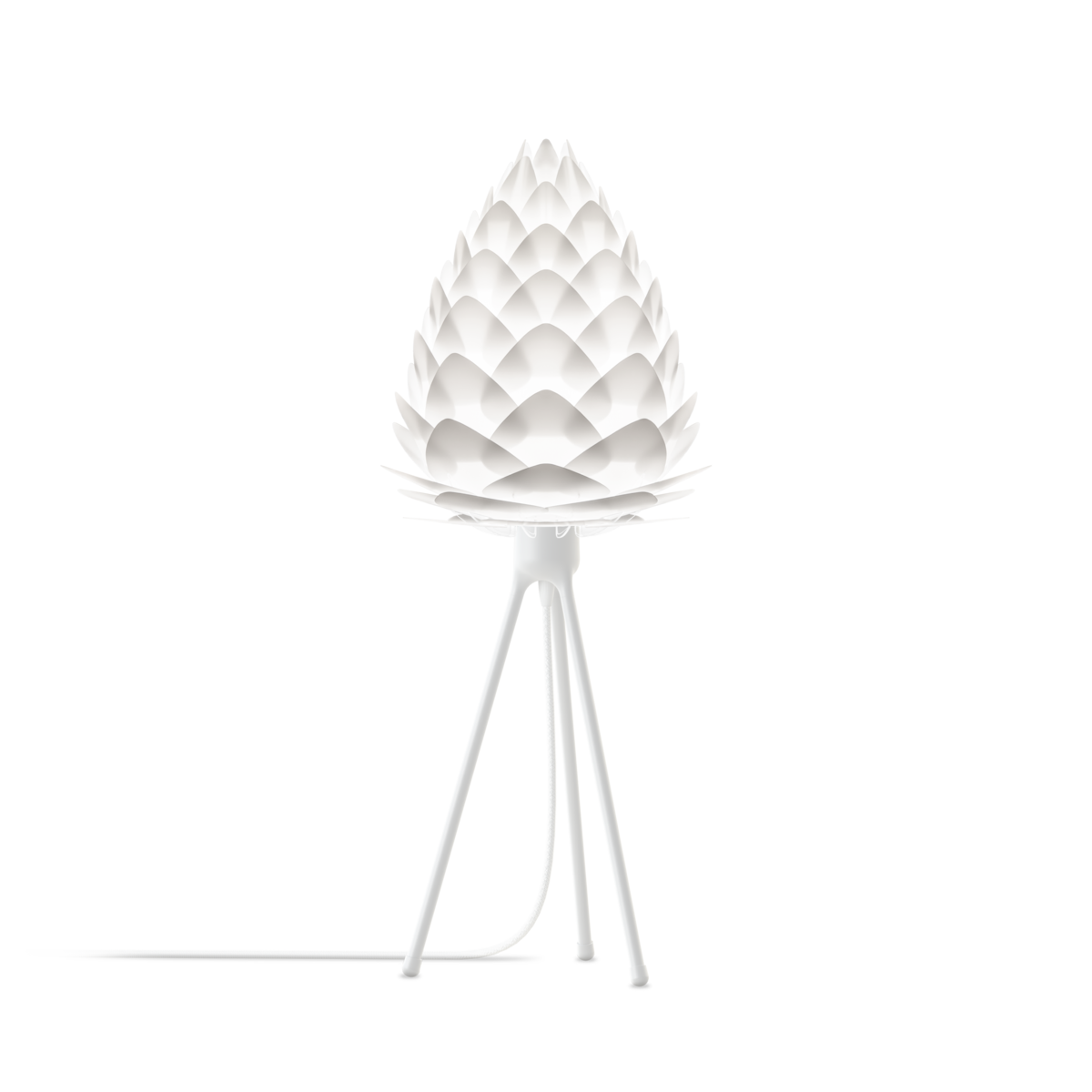 hvid lampe umage