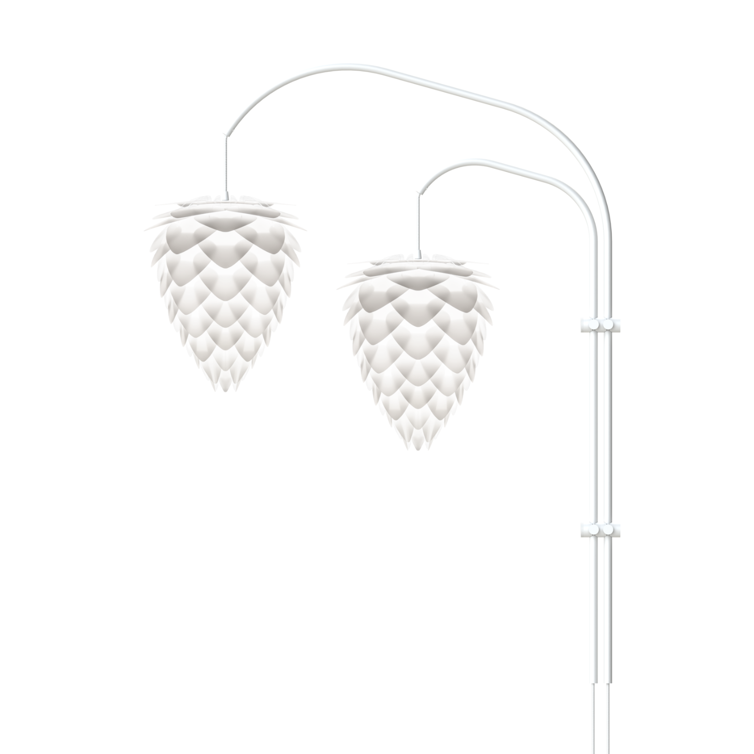 hvid lampe umage conia mini