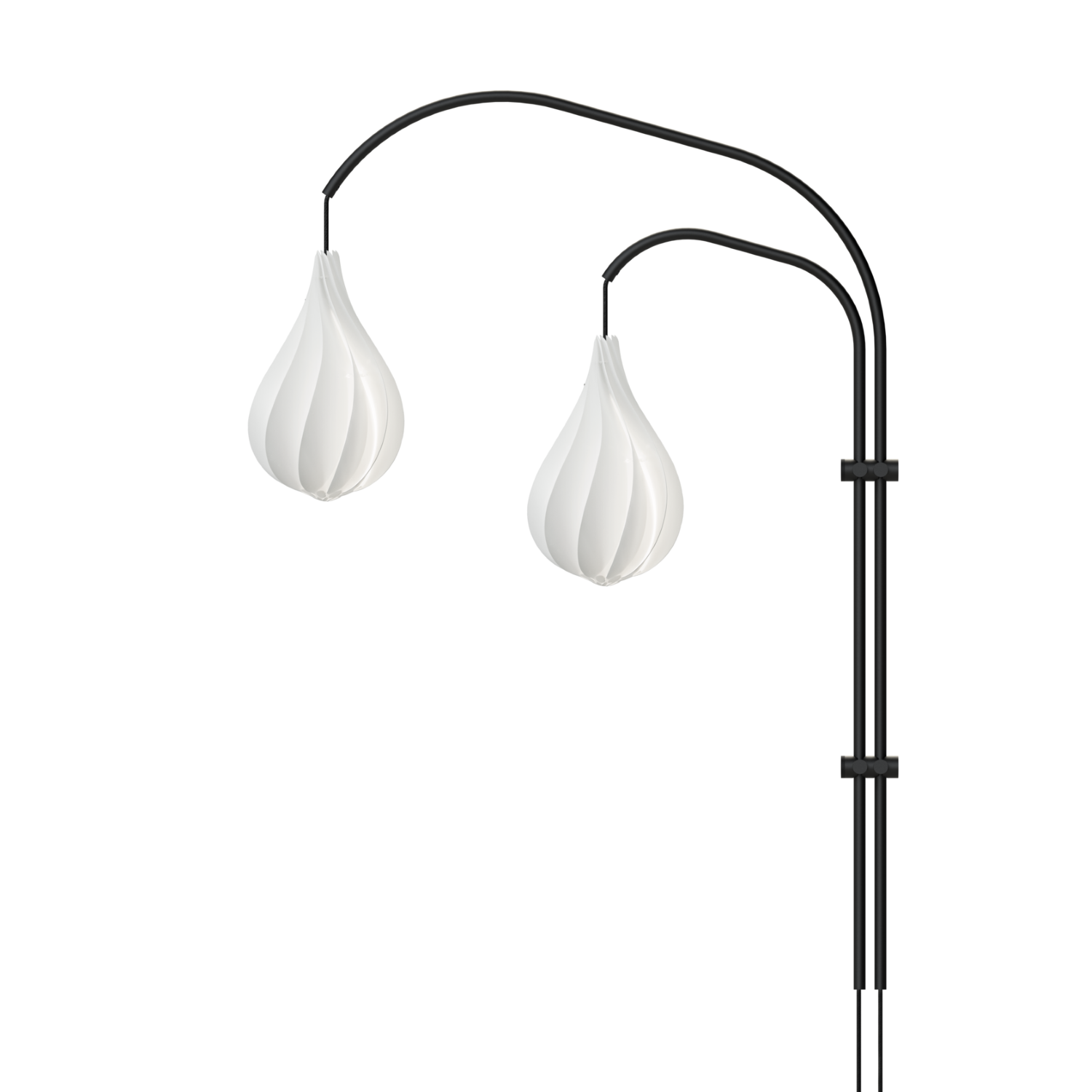 hvid lampe umage alva