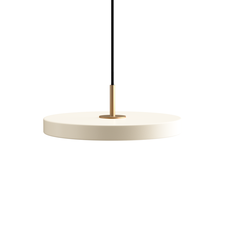Umage Asteria Mini - Pearl White 31 x 10,5 cm, 2.7m cordset