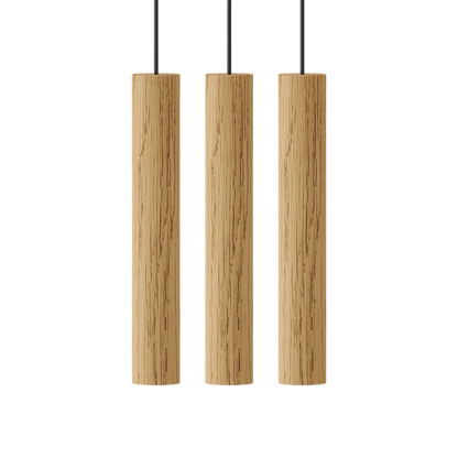 Umage Chimes 3 Klynge Pendel - Lys eg