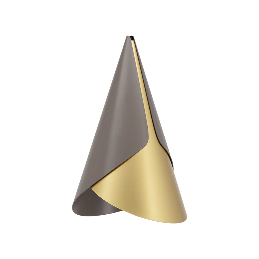 Umage Cornet Lampeskærm - Umber/Messing