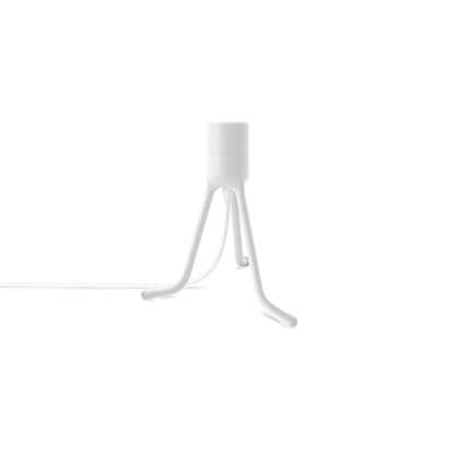 hvid lampe umage tripod base
