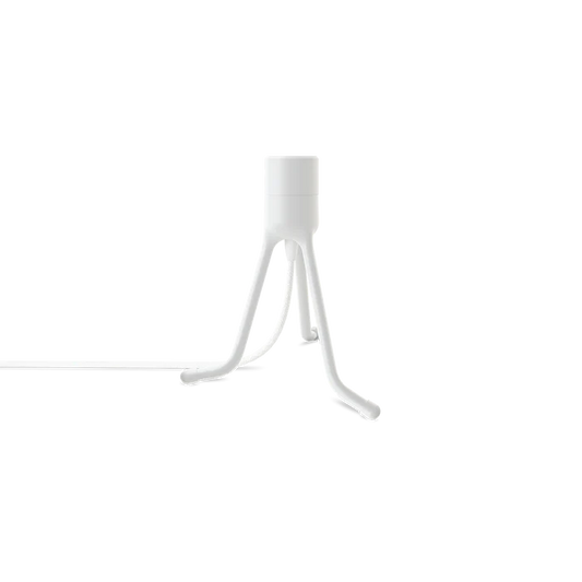 hvid lampe umage tripod base