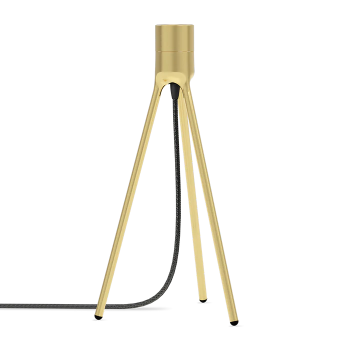 messing lampe umage tripod bordlampe