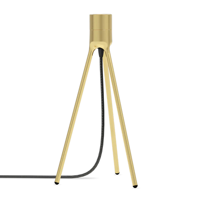 messing lampe umage tripod bordlampe