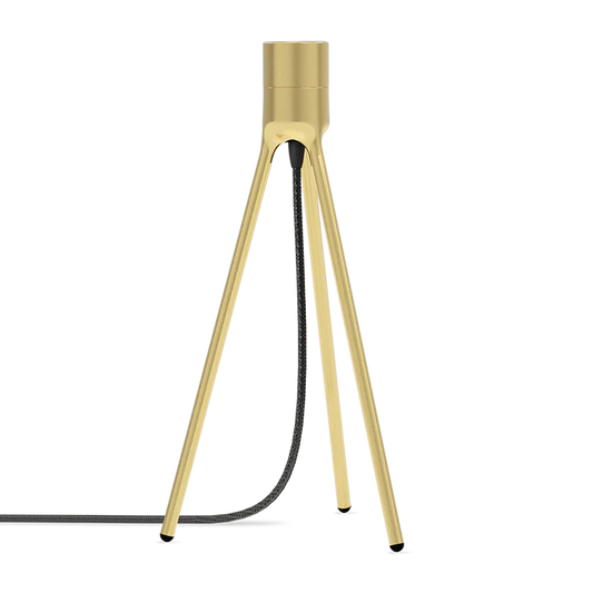 messing lampe umage tripod bordlampe