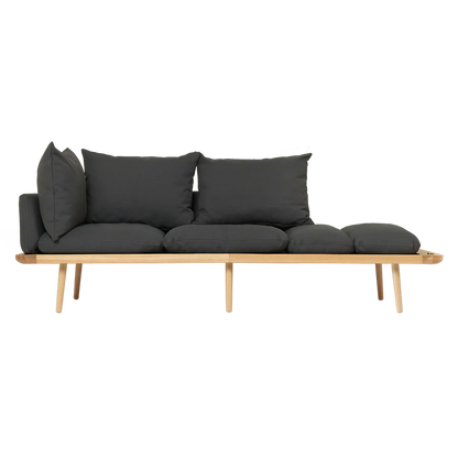 Sofa fra Umage Lounge Around Lys Eg og mørk grå